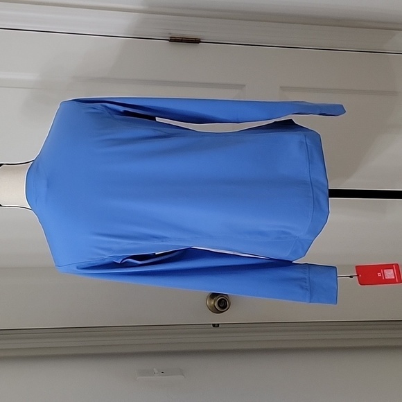TGP The Gym People Size L Sea Blue Long Sleeve Athletic Top, NEW with Tag - Picture 4 of 15